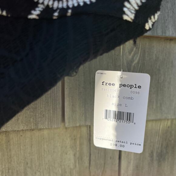 FREE PEOPLE NWT Black Spaghetti Strap Dress - Picture 2 of 6